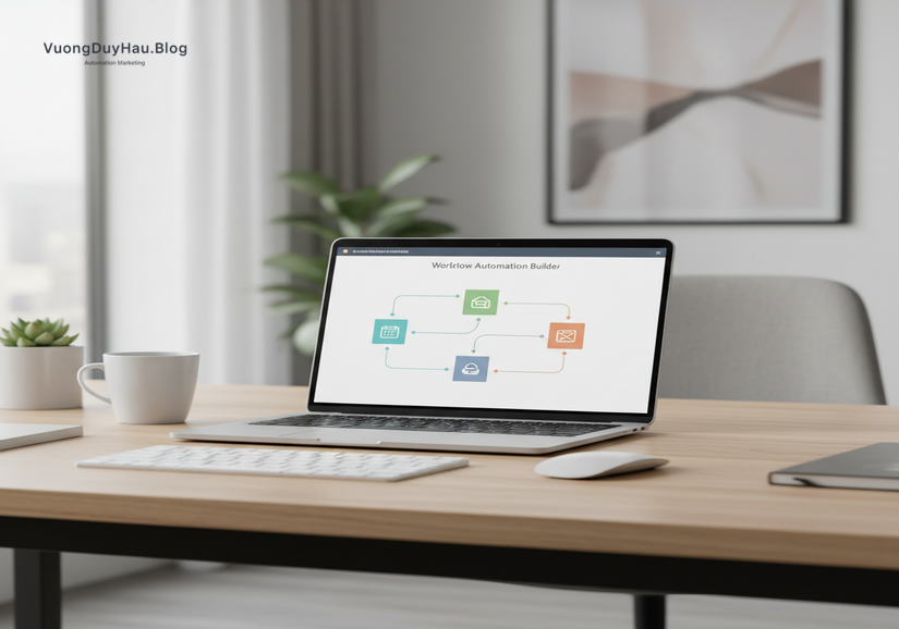 Tự động đăng bài Facebook: Bứt phá hiệu suất với workflow Biến quy trình marketing thành dòng chảy tự động