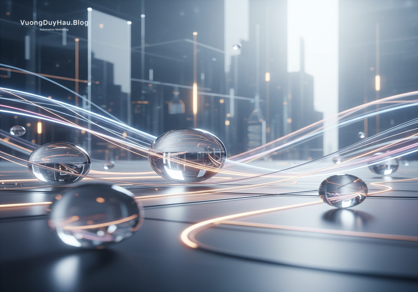 Phần mềm đăng bài tự động: Tối ưu marketing đa kênh Sơ đồ minh họa workflow tự động hóa quy trình đăng bài đa kênh.