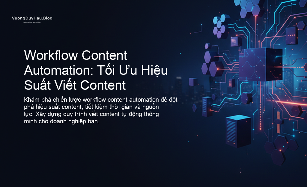 Tối Ưu Hiệu Suất Với Workflow Content Automation: Từ Chiến Lược Đến Triển Khai Thực Chiến featured 1
