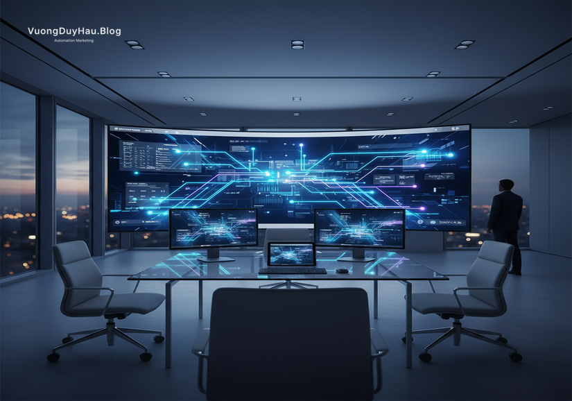 Tối Ưu Hiệu Suất Với Workflow Content Automation: Từ Chiến Lược Đến Triển Khai Thực Chiến Sơ đồ vòng đời content thủ công đầy thách thức.
