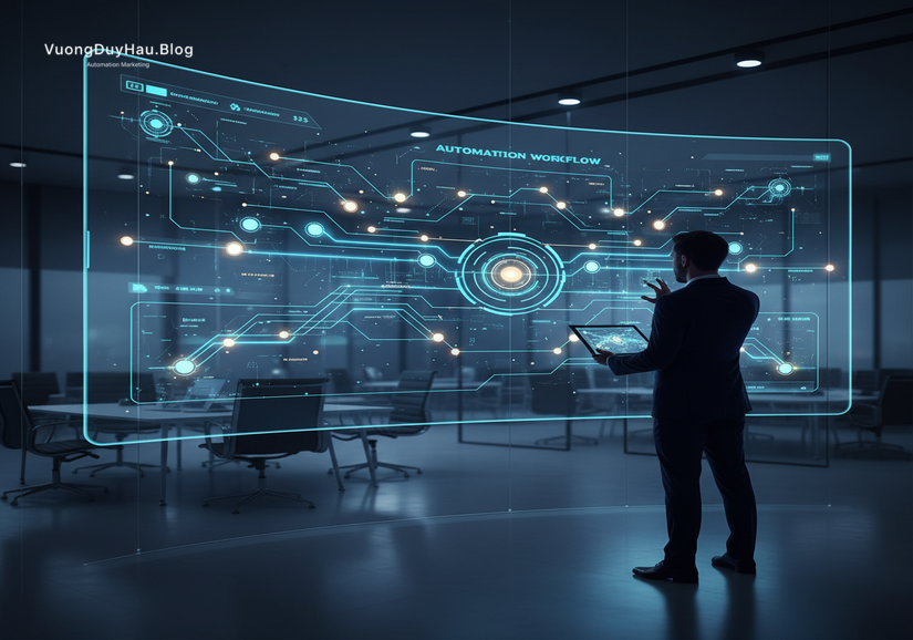 AI Content Automation: Chấm Dứt Ác Mộng Content, Bứt Phá Hiệu Suất Với Workflow Tự Động Đội ngũ marketing đang mệt mỏi vì sản xuất nội dung thủ công.