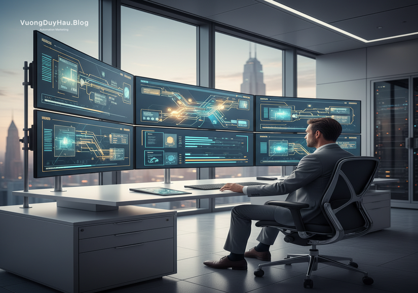 AI Content Automation: Chấm Dứt Ác Mộng Content, Bứt Phá Hiệu Suất Với Workflow Tự Động Quy trình content lỗi thời gây ra nút thắt cổ chai cho doanh nghiệp.