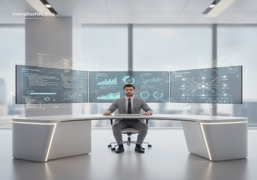 Tối Ưu Hiệu Suất Vượt Trội Với Claude Workflow: Giải Pháp Tự Động Hóa Biểu đồ lợi ích claude automation trong vận hành.