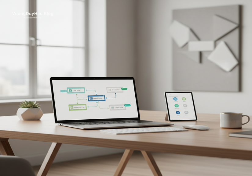 AI Content Automation: Chấm Dứt Ác Mộng Content, Bứt Phá Hiệu Suất Với Workflow Tự Động AI Content Automation giúp tối ưu hóa quy trình content với workflow.
